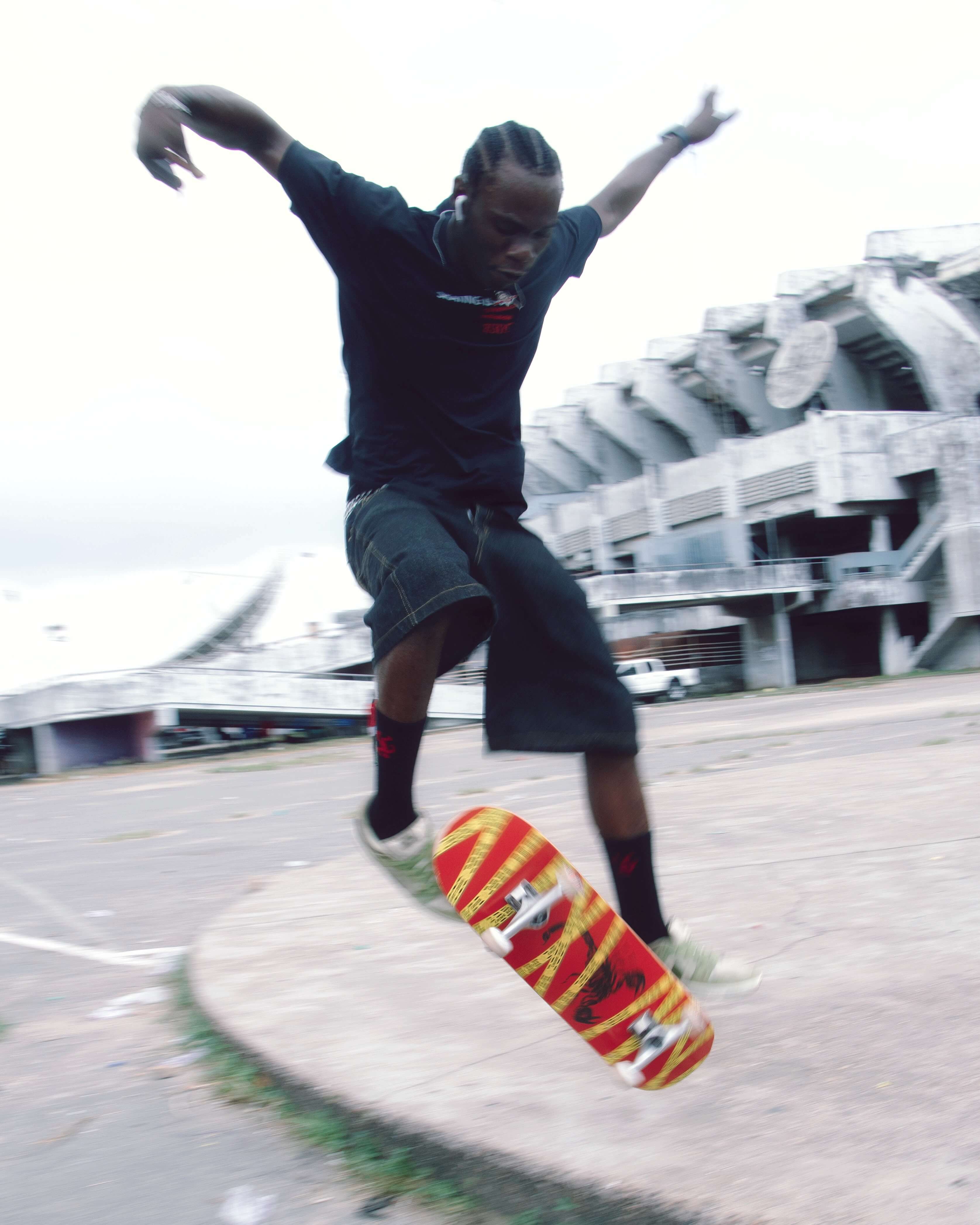 police tape skateboard deck