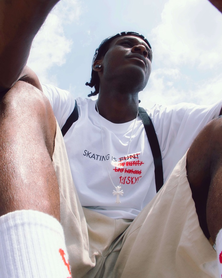 white streetwear t shirt